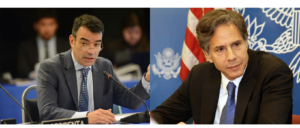 picture of jim cavallaro (left) and antony blinken (right)